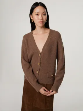 Cardigan aus Alpaka-Mix