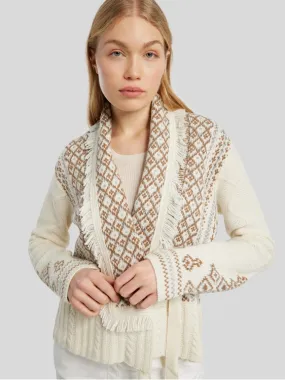 Cardigan mit Lammwolle PHYLLIS