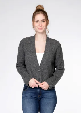 Cardigan, V-Ausschnitt,1/1-Arm