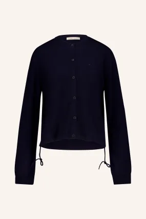 J.LINDEBERG Thalia Knitted Cardigan (Grösse: S, Farbe: blau) - online kaufen